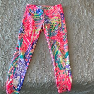 Girls Lilly Pulitzer Luxletic Leggings Size Large 8-10